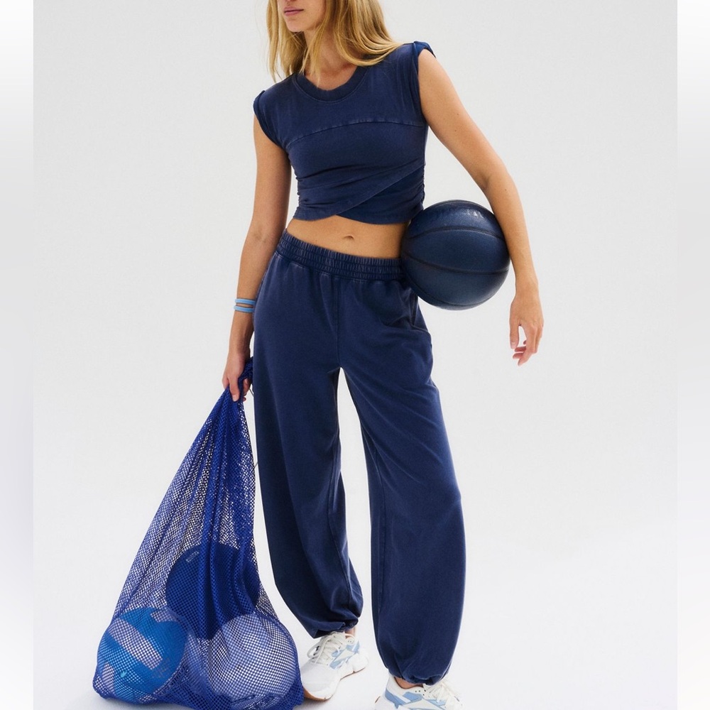 FP Movement by Free People Navy Blue Pants & Jumpsuit. New without tags .